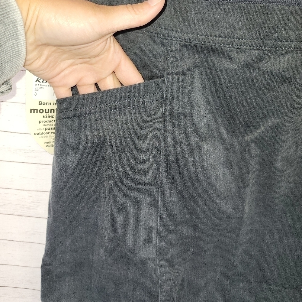 KÜHL Strova Skirt in Carbon, sz 8 - Picture 5 of 13